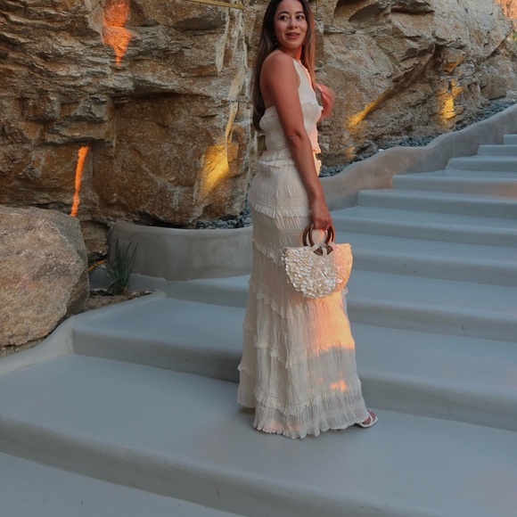 Commense Cream Midi Dress - Picture 4 of 4